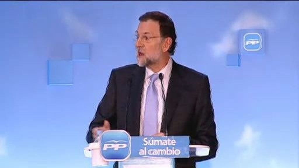 Rajoy: "A mí no me van a encontrar, se han equivocado de enemigo"