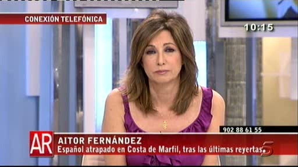 Aitor, retenido con su familia II