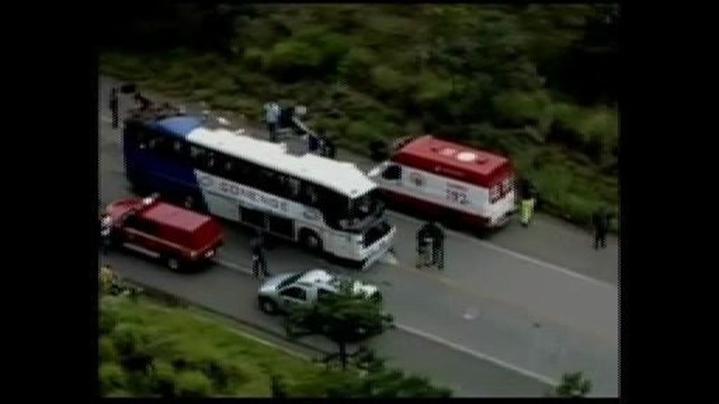 Dramático accidente en Brasil