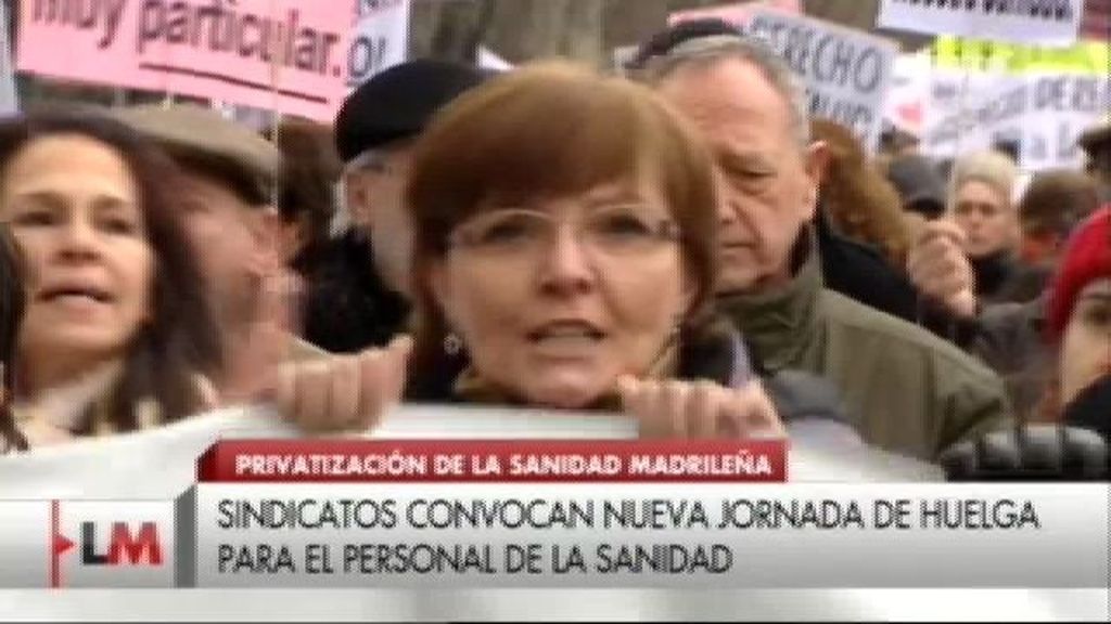 Huelga Sanitaria en Madrid por las jubilaciones forzadas