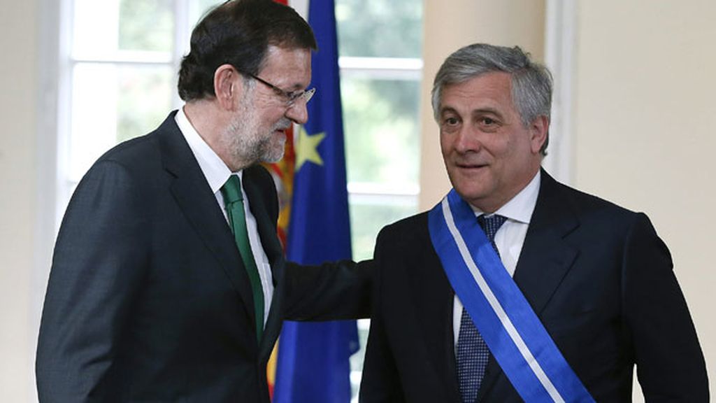 Tajani a Rajoy: “Sabes que en Bruselas contáis con un buen amigo leal”