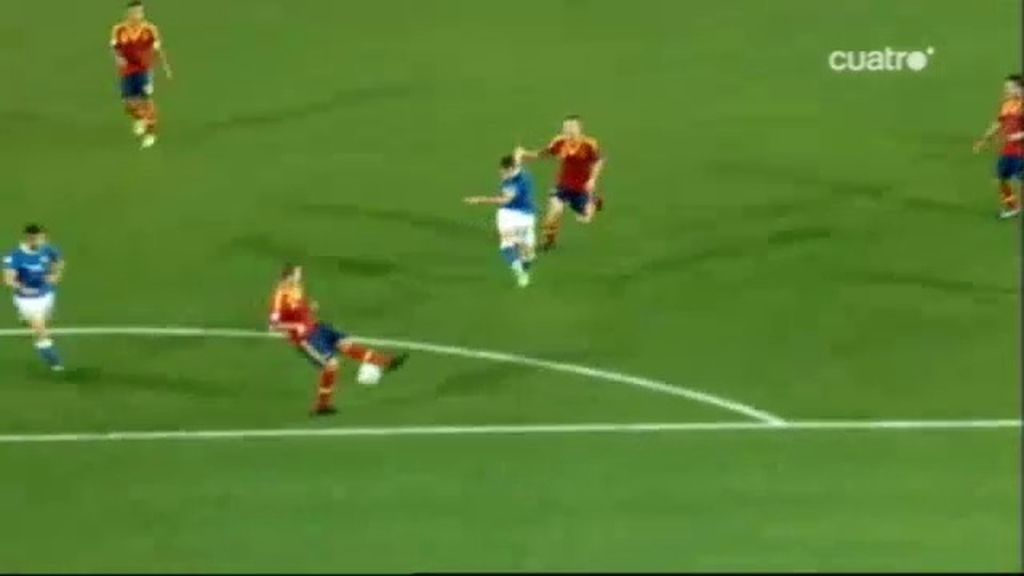 Gol: Italia 2-4 España (Min.80)