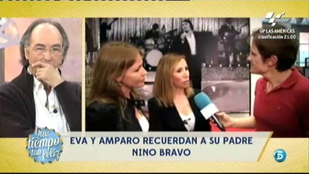 Las hijas de Nino Bravo por primera vez en televisión