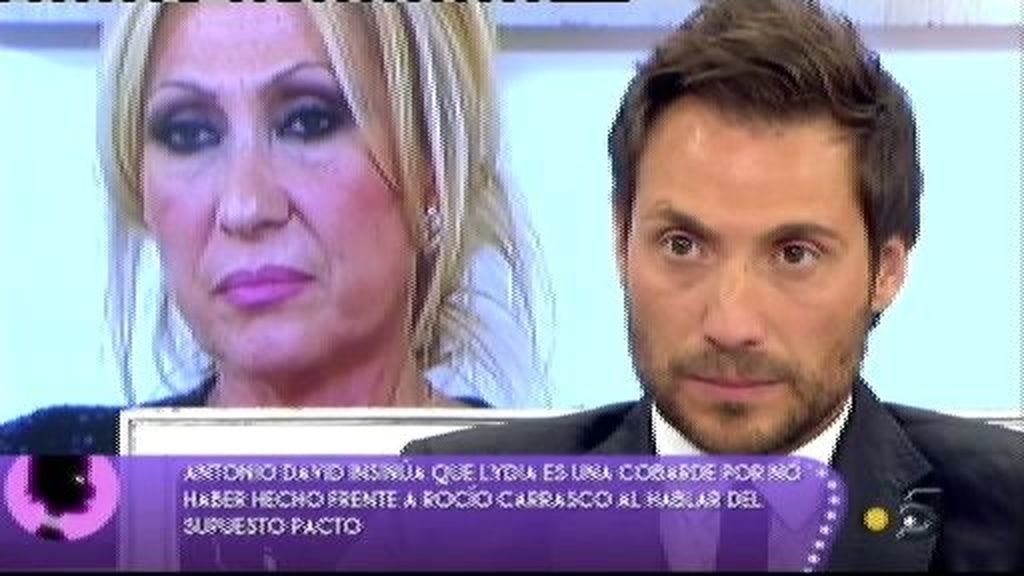 Antonio David:"Yo quiero a mis hijos. Que el dinero se lo quede Rocío Carrasco"