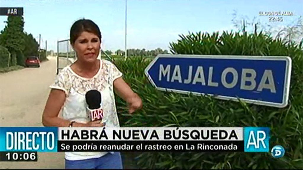 La policía pide a la familia de Marta que no busque en La Rinconada porque serán ellos los que se encarguen de la búsqueda