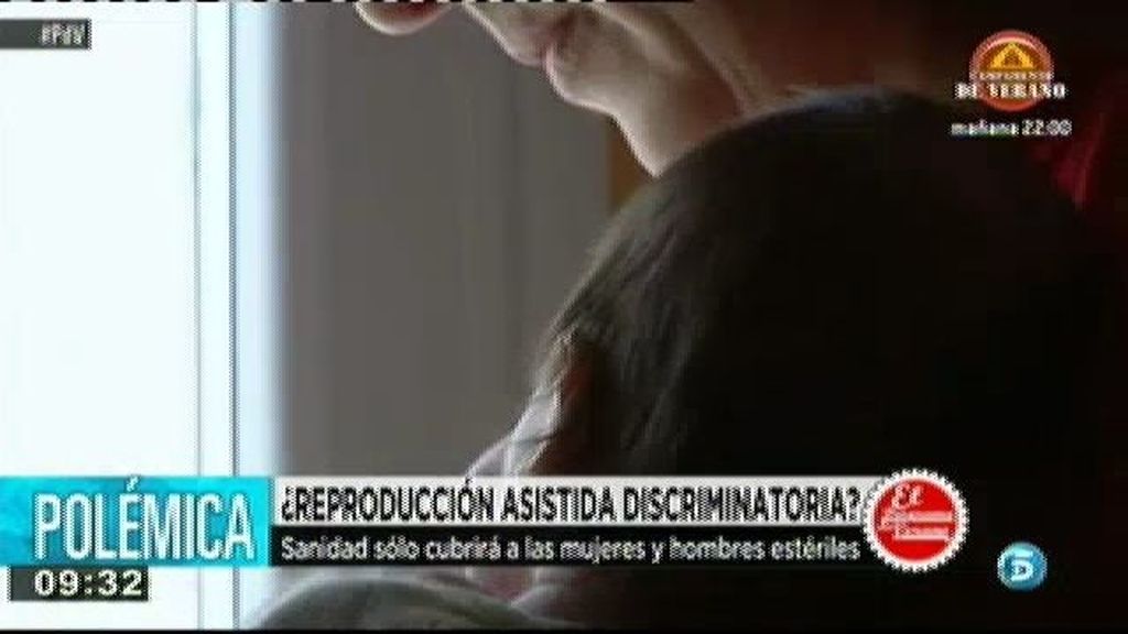 Sanidad sólo cubrirá la reproducción asistida a mujeres estériles