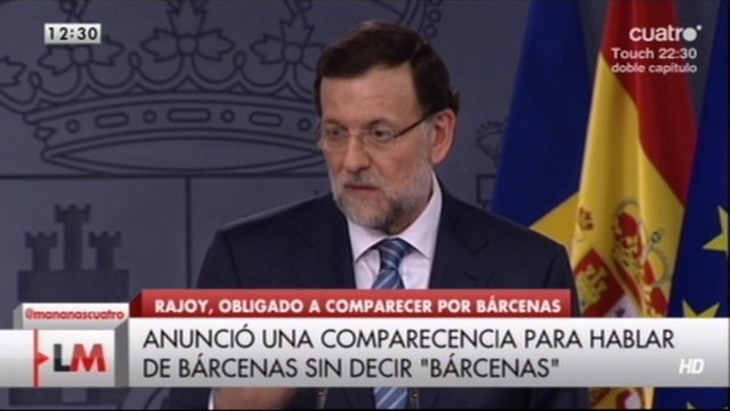 Rajoy hablará en el Congreso, aunque no sabemos si lo hará de Bárcenas