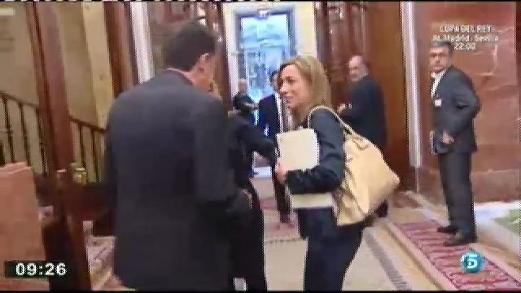 Carme Chacón no vota la resolución al derecho a decidir Carme Chacón no vota la resolución al derecho a decidir