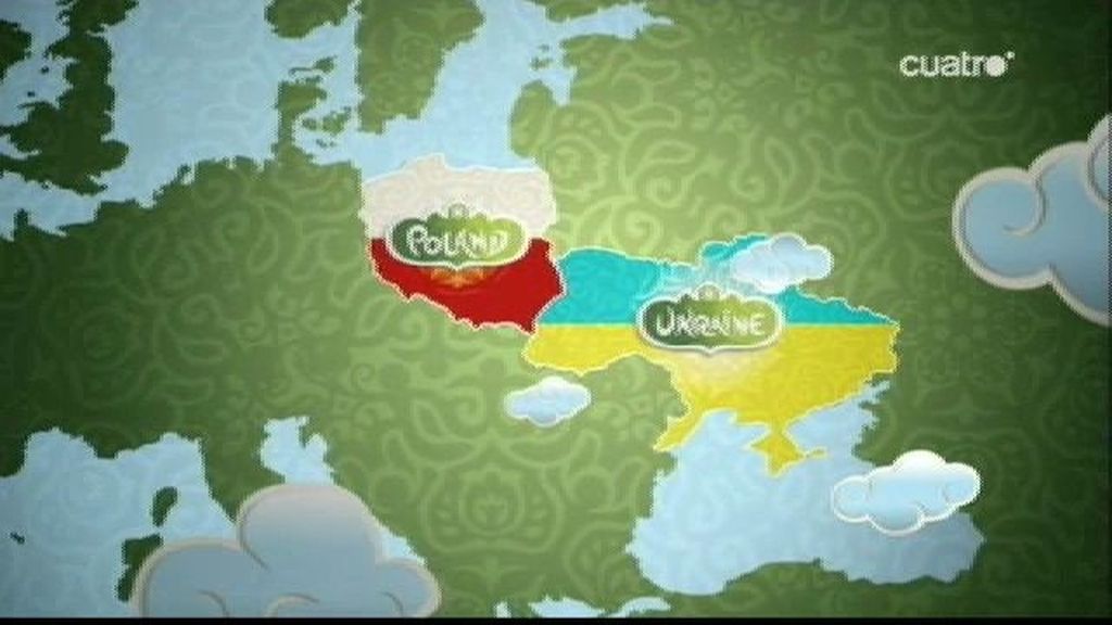 Las sedes de la Eurocopa