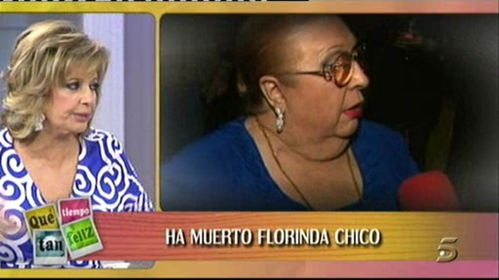 MªTeresa habla sobre Florinda