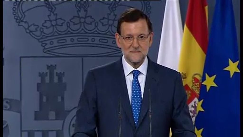 Rajoy: "El Estado de derecho no se somete a chantaje"