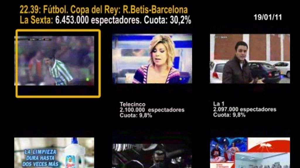 MINUTO DE ORO DEL 19/01/11