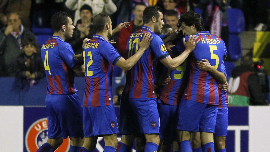 El Levante enamora a Europa con su goleada al Olympiacos