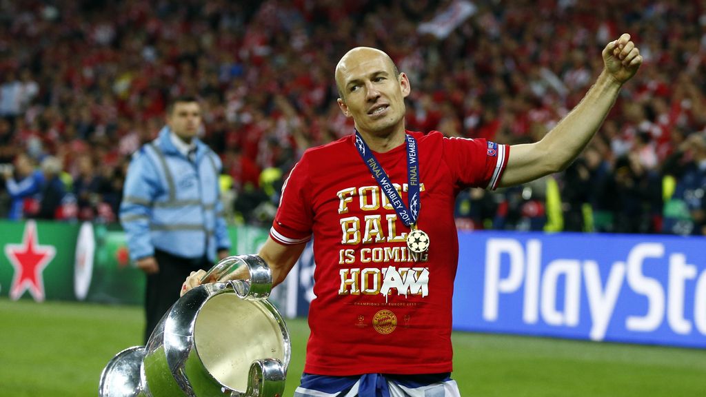 Robben, mejor jugador de la final de la Champions