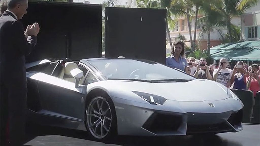 Evento Lamborghini en Miami por la llegada del nuevo Aventador LP700-4 Roadster