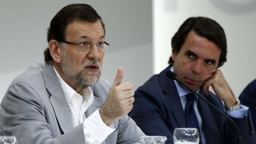 Rajoy y Aznar coinciden en la clausura del Campus FAES
