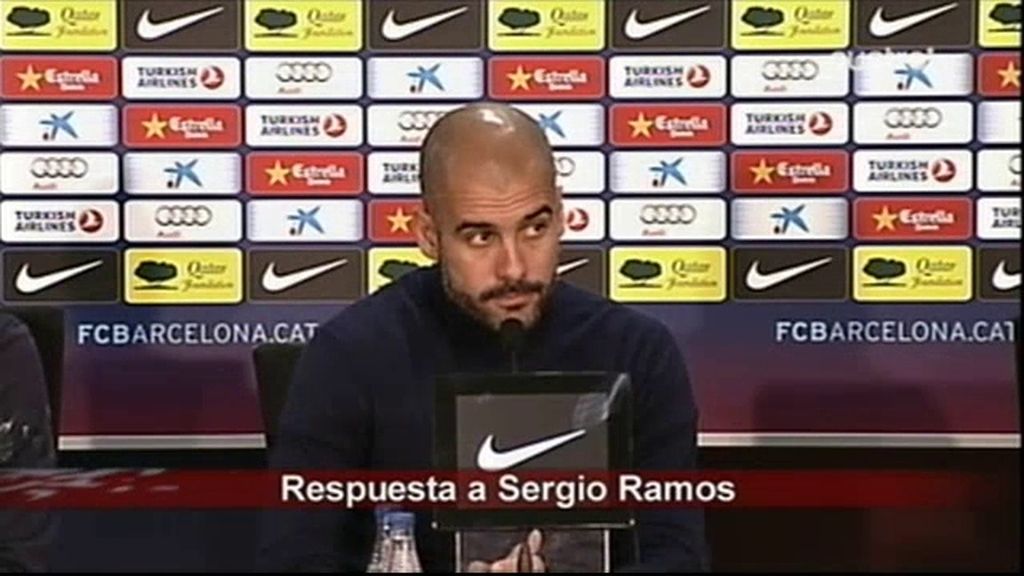 Guardiola responde a Ramos