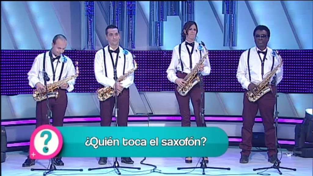 ¿Quién toca el saxofón?
