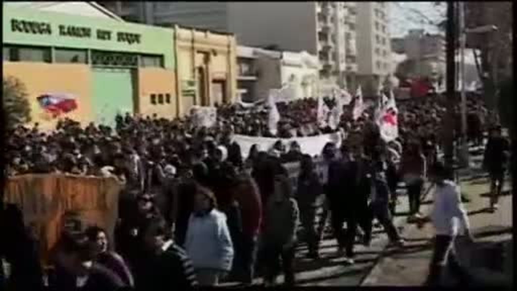 Graves disturbios en Chile