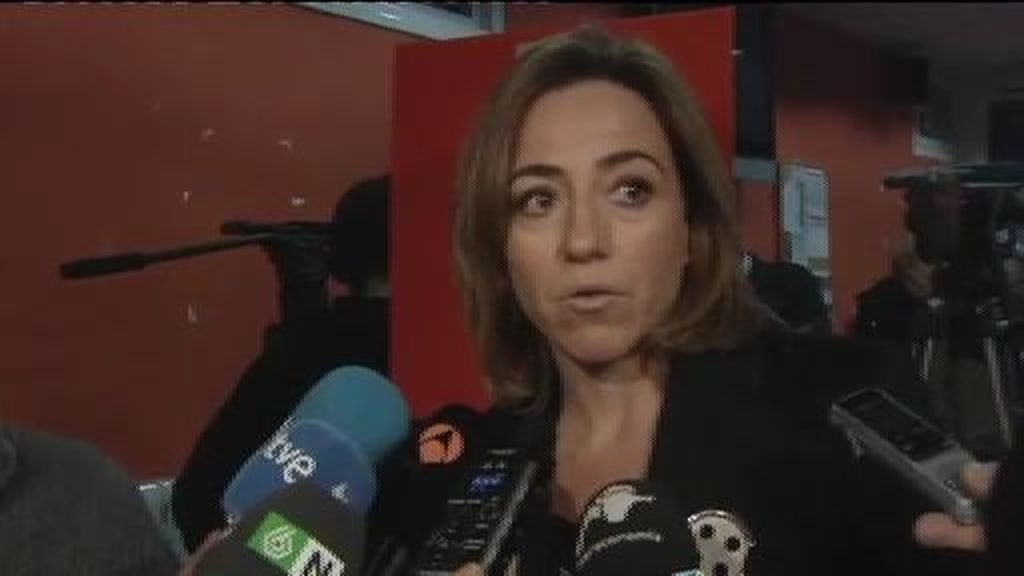 Chacón evita concretar si optará a la Secretaría General del PSOE