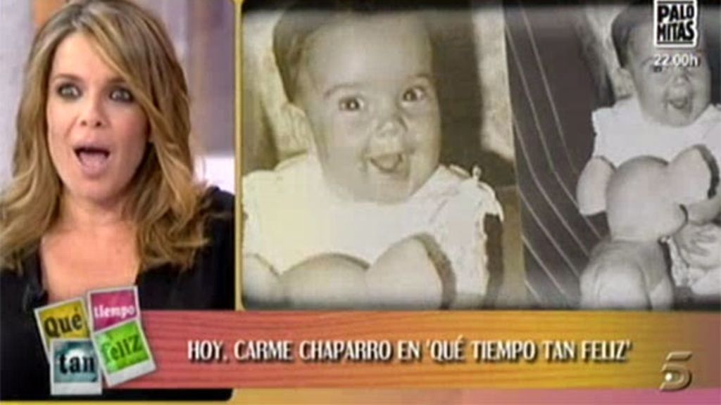 Carme Chaparro en ¡QTTF!