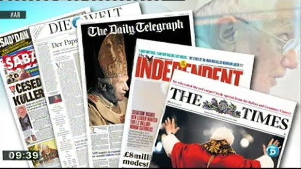 El Papa, protagonista de la prensa internacional