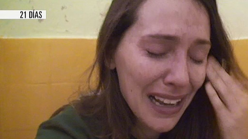 Adela Úcar se rompe durante los 21 días en prisión