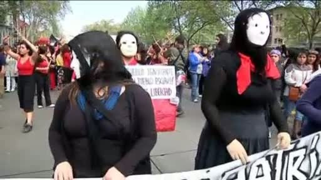 Marcha estudiantil en Chile