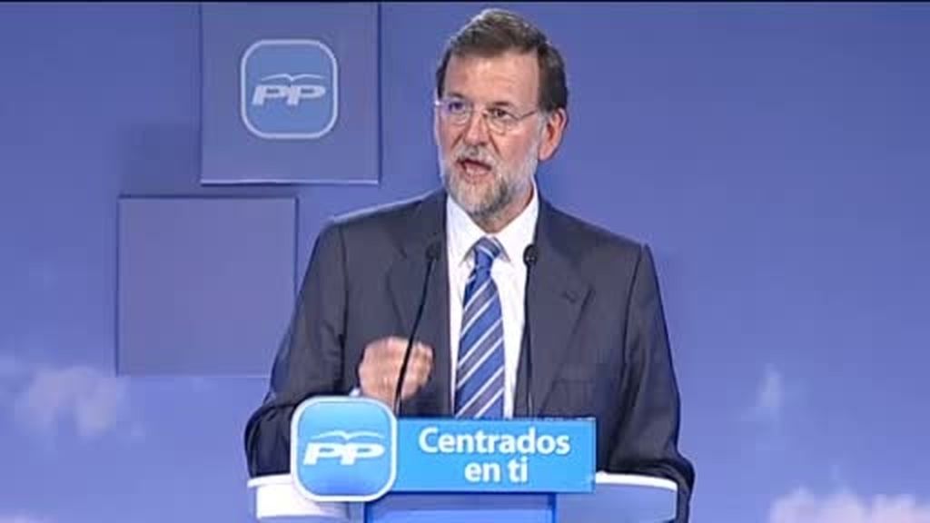 Rajoy, en camapaña en Cataluña