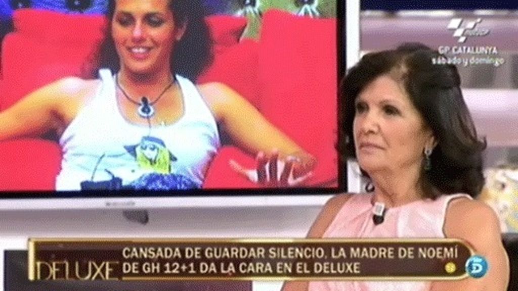 La madre de Noe: "Mi hija está mucho mejor"