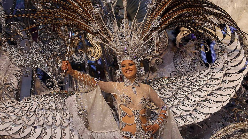 Reina del carnaval en Tenerife