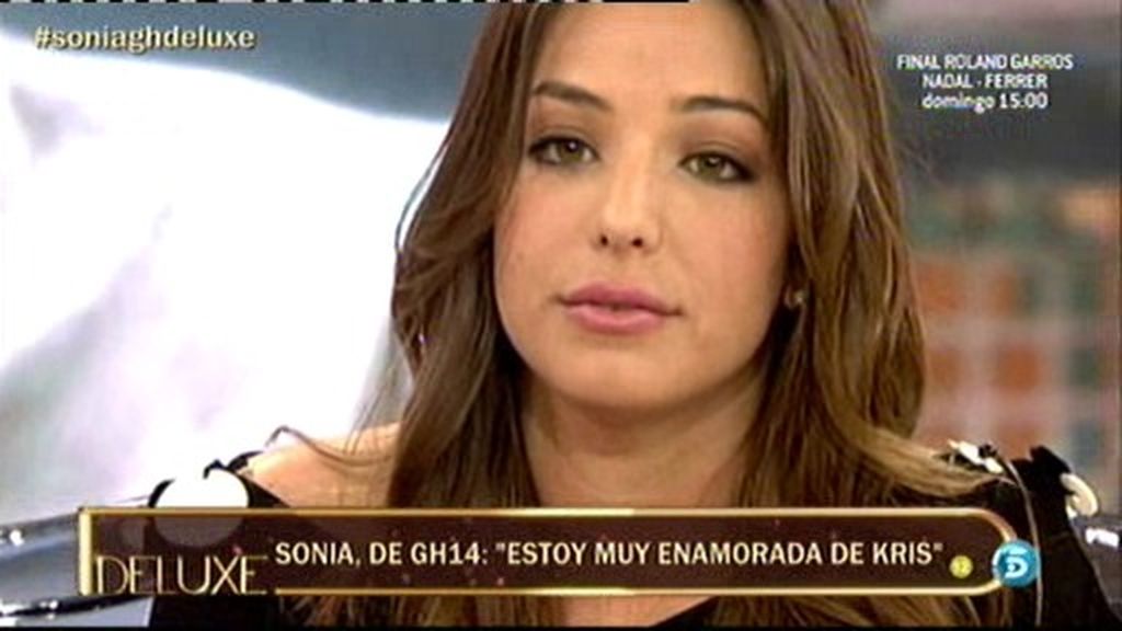 Sonia: "Estoy muy enamorada de Kris pero no me voy a venir a Madrid"