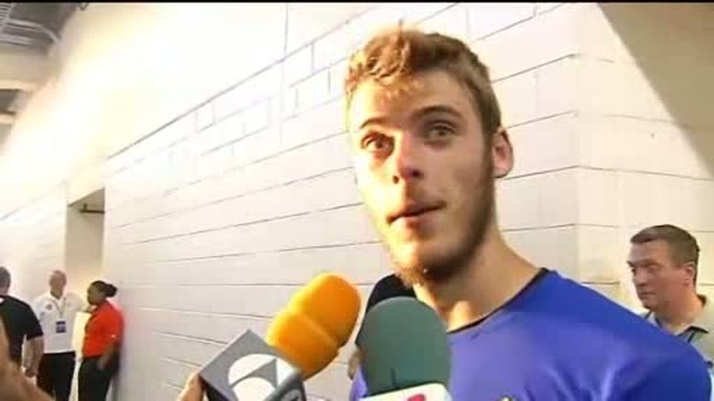 De Gea: "Estoy contento con todo"
