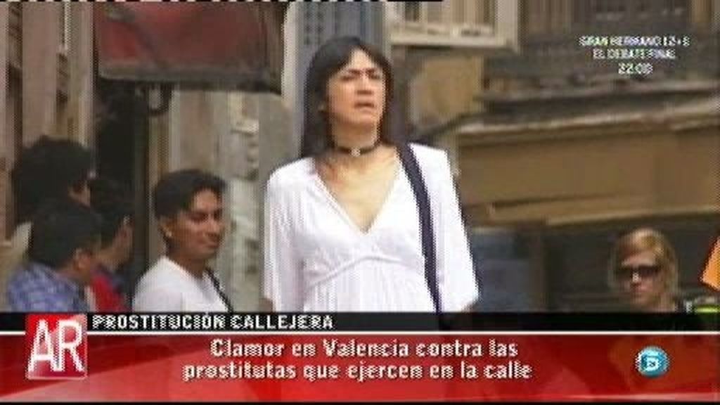 Clamor en Valencia contra las prostitutas que ejercen en la calle