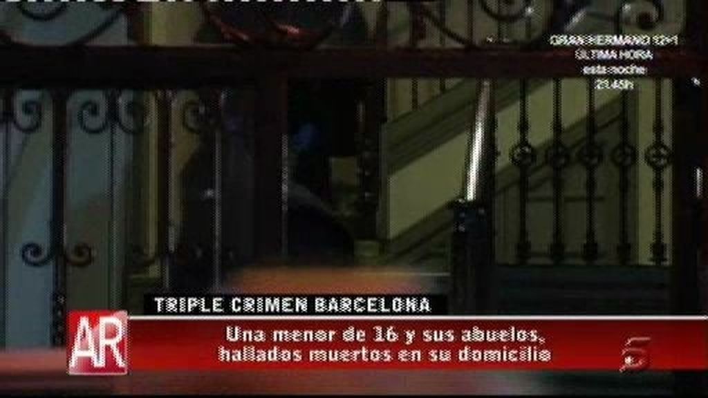 Triple asesinato en Barcelona