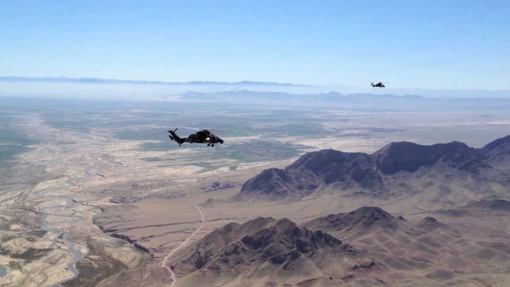 Los “Tigre” ya vuelan en Afganistán