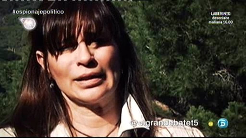 Victoria Álvarez: "Jamás me imaginé que yo era víctima de un espionaje"