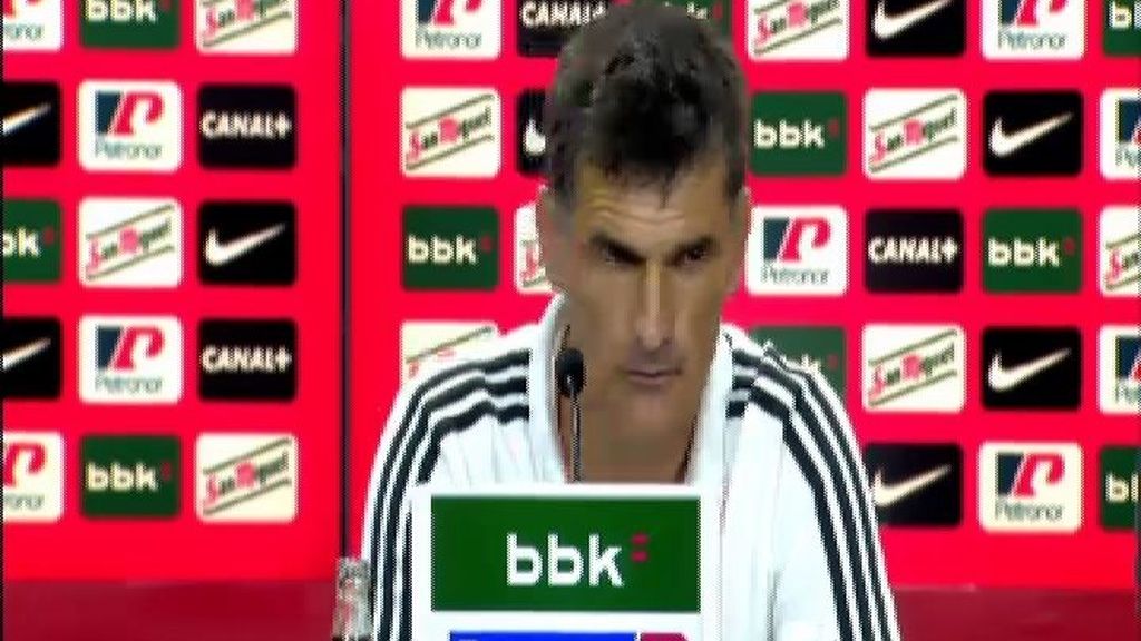 Mendilibar: "No es que no tengamos gol, nos falta hambre de gol"