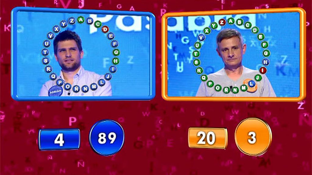 Javi gana a Adrián en el rosco final