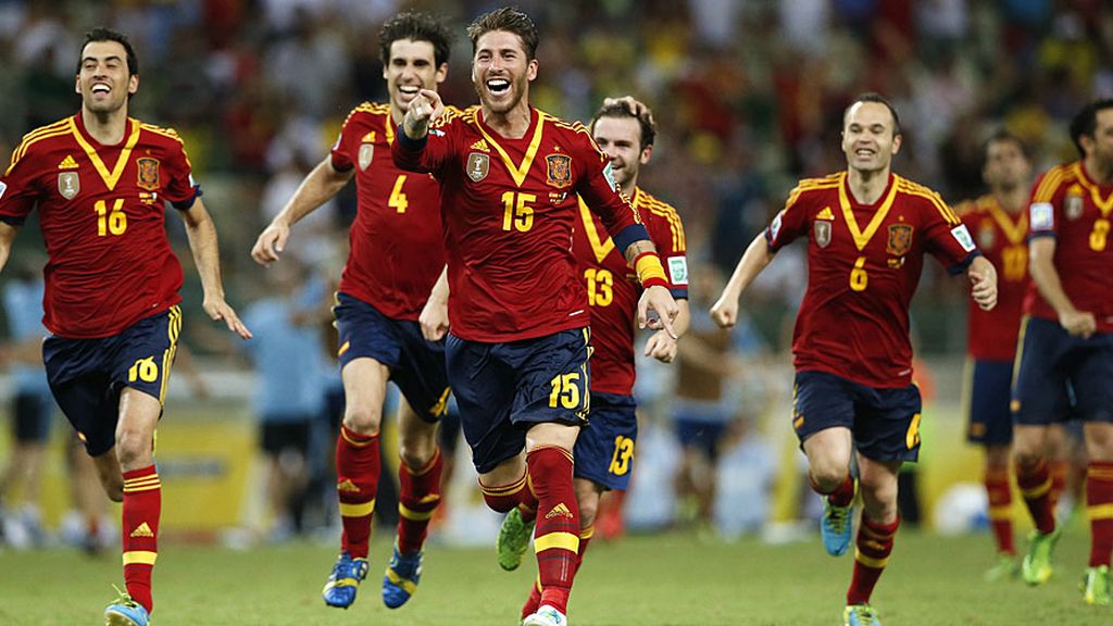 España, a por Brasil en la final de la Copa Confederaciones