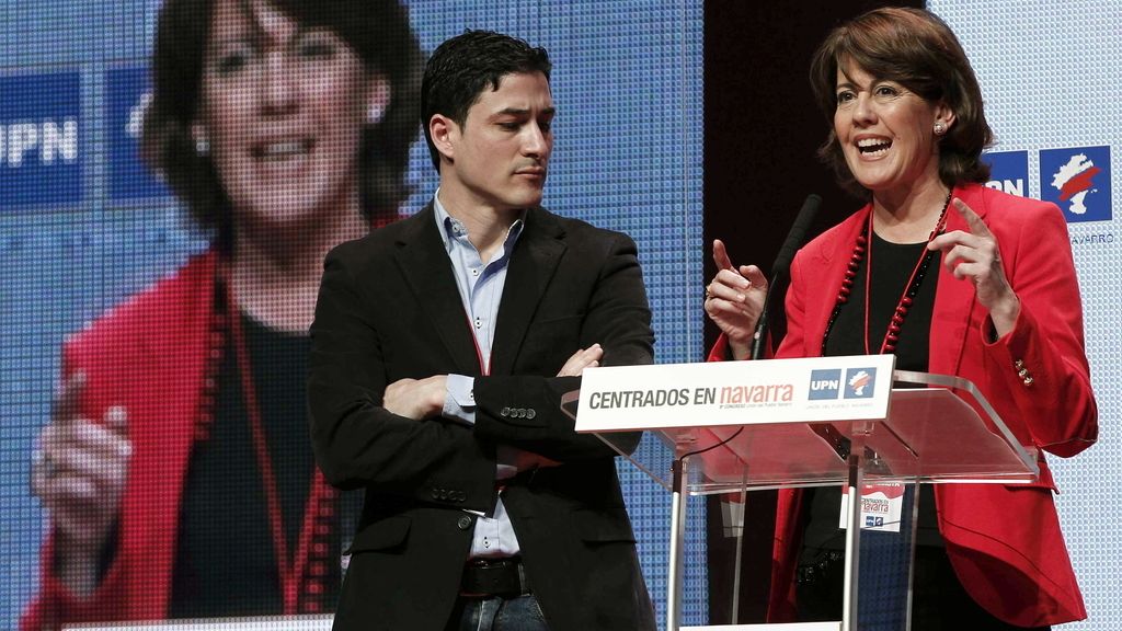Yolanda Barcina, reelegida presidenta de UPN