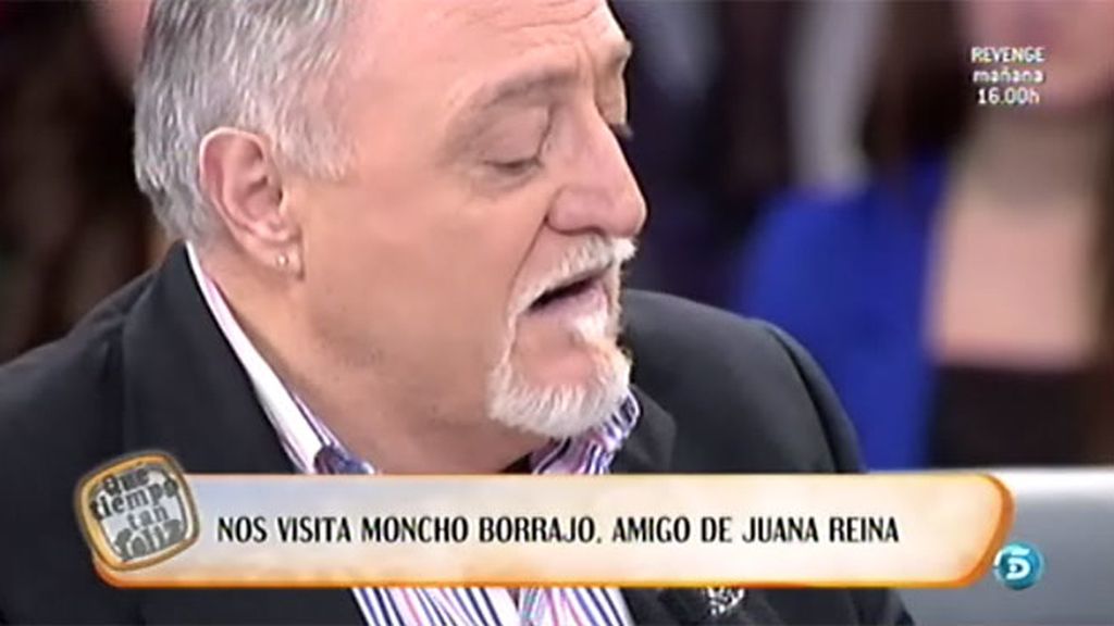 Moncho Borrajo homenajea a Juana Reina