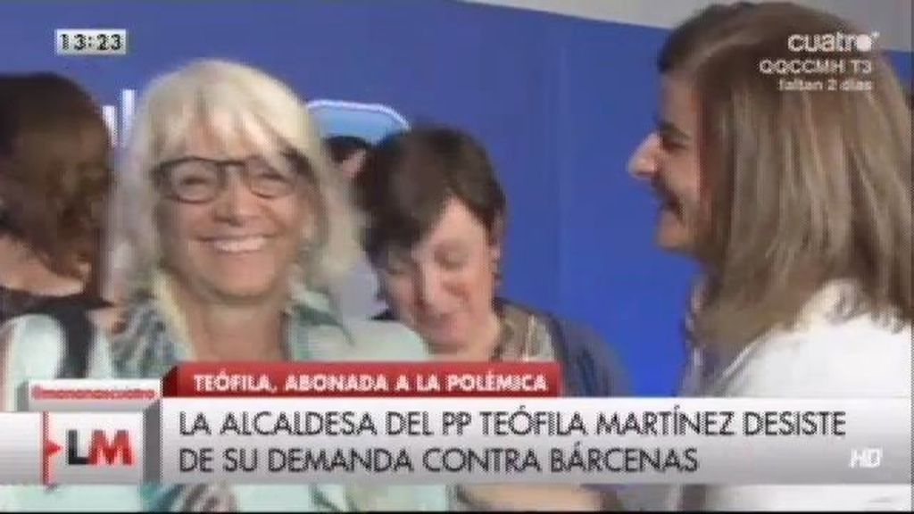 La alcaldesa de Cádiz retira su demanda contra Bárcenas