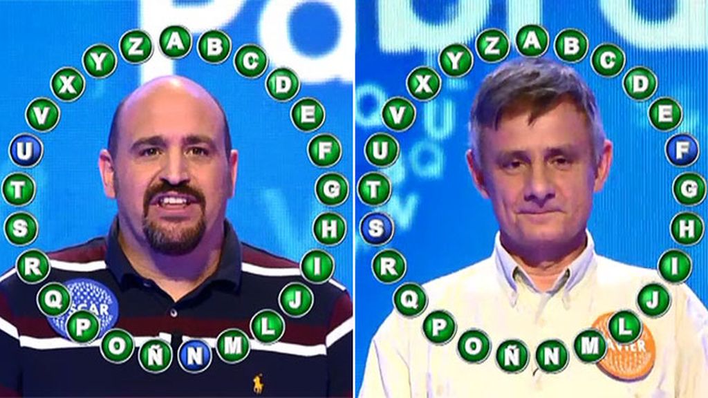 Javi y Óscar empatan en el rosco final