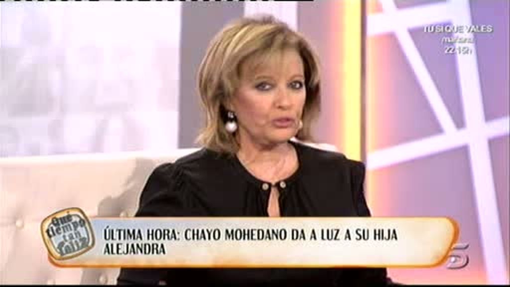 Chayo da a luz a Alejandra