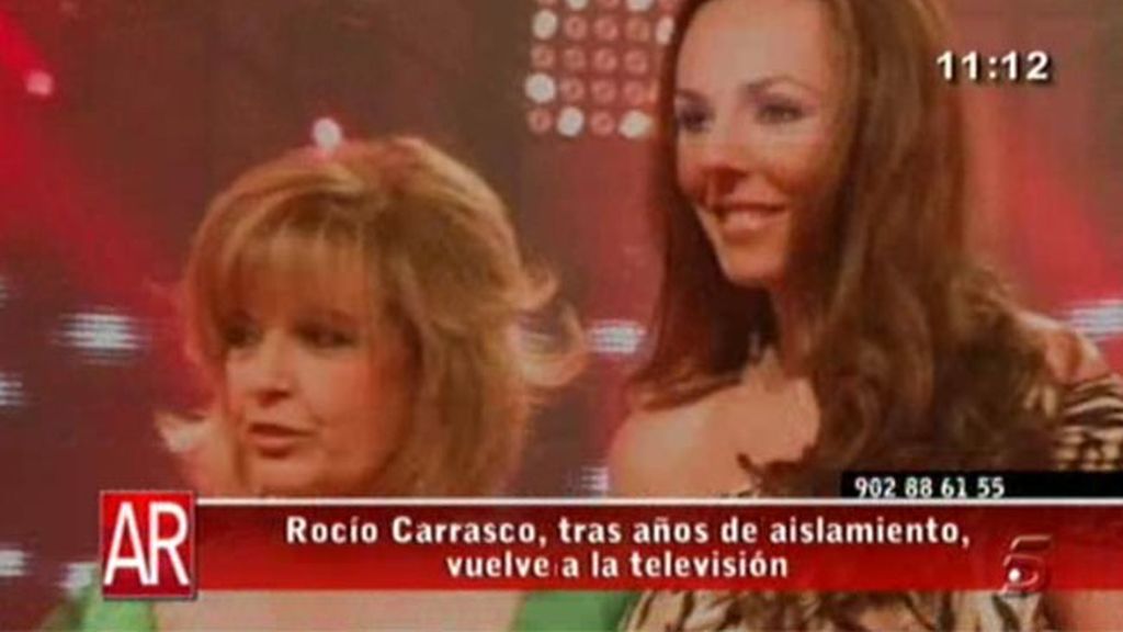Rocío Carrasco vuelve a la tele