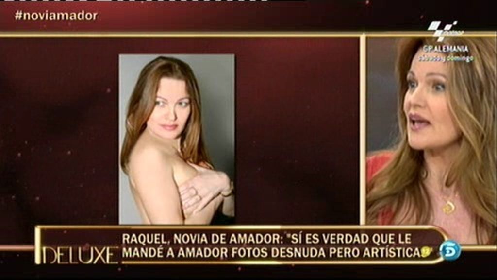 Raquel, novia de Amador: "Sí es verdad que le mandé a Amador fotos desnuda"