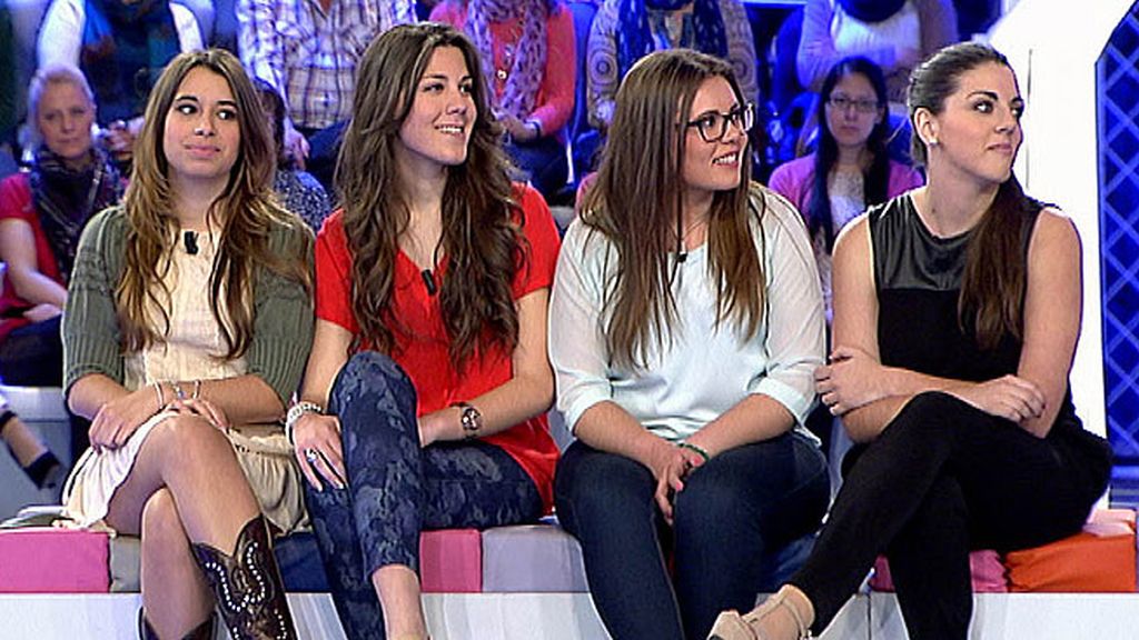 Silvia, Antonia y Laura sorprenden a Noelia