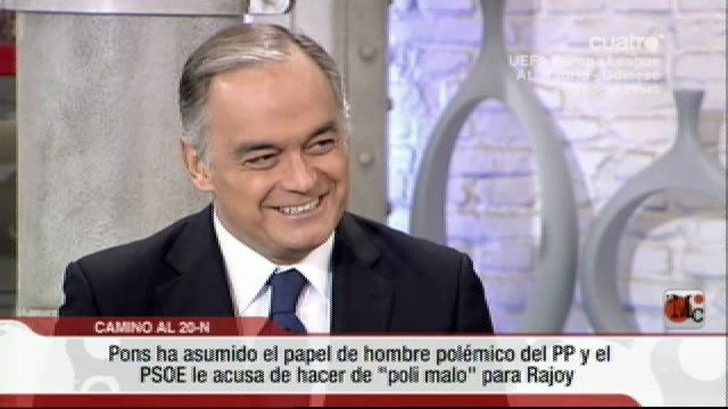 González Pons:"Confío en crear empleo"