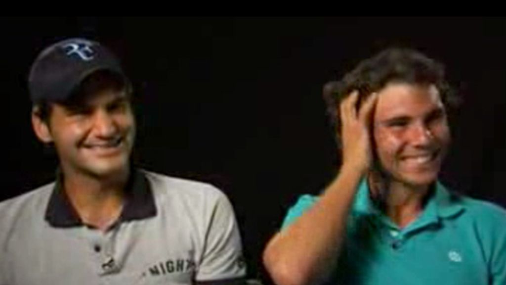 Federer y Nadal... de buen 'rollito' Federer y Nadal... de buen 'rollito'